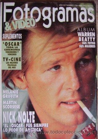 Cine: Fotogramas N&ordm; 1.784 abril 1992 - Foto 1