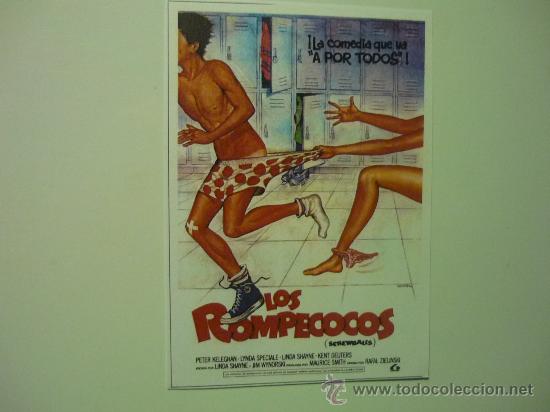 Kino: CARTELPELICULA LOS ROMPECOCOS .-REPROD.PAPEL