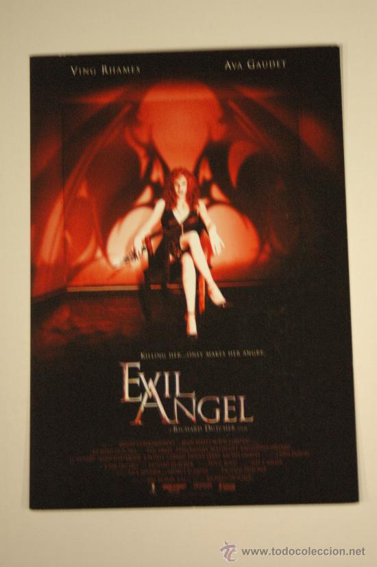 Kino: postal de cine - evil angel - ving rhames - ava gaudet
