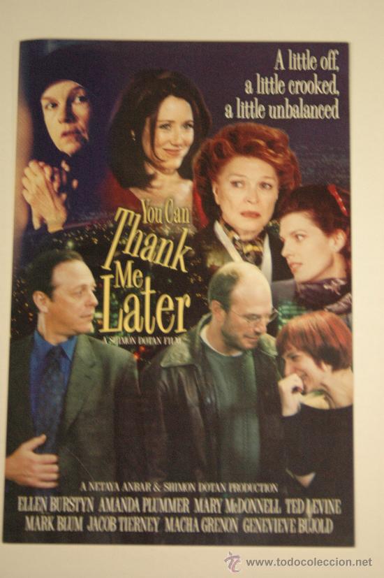 Kino: postal de cine - you cant thank me later - ellen burstyn - genevieve bujold