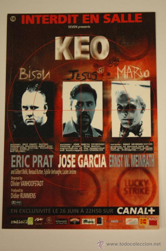 Kino: postal de cine - keo - jose garcia - eric prat