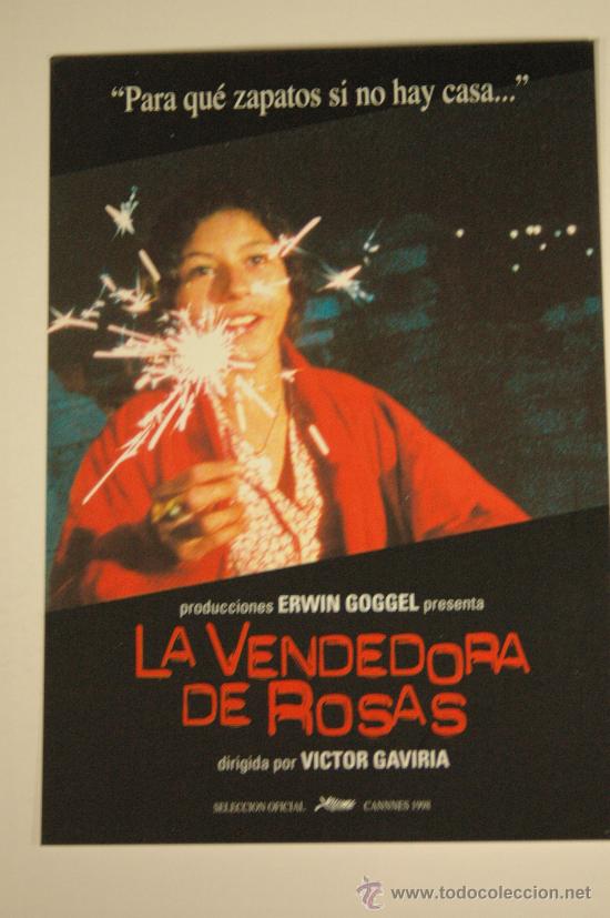 Kino: postal de cine - la vendedora de rosas - victor gaviria