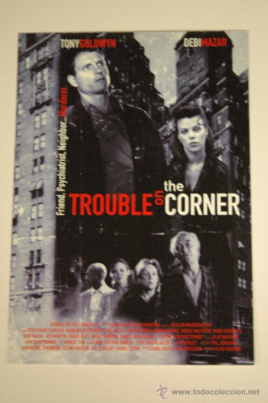 Kino: postal de cine - trouble on the corner - debi mazar