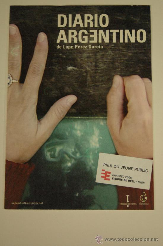 Kino: postal de cine - diario argentino - lupe perez garcia