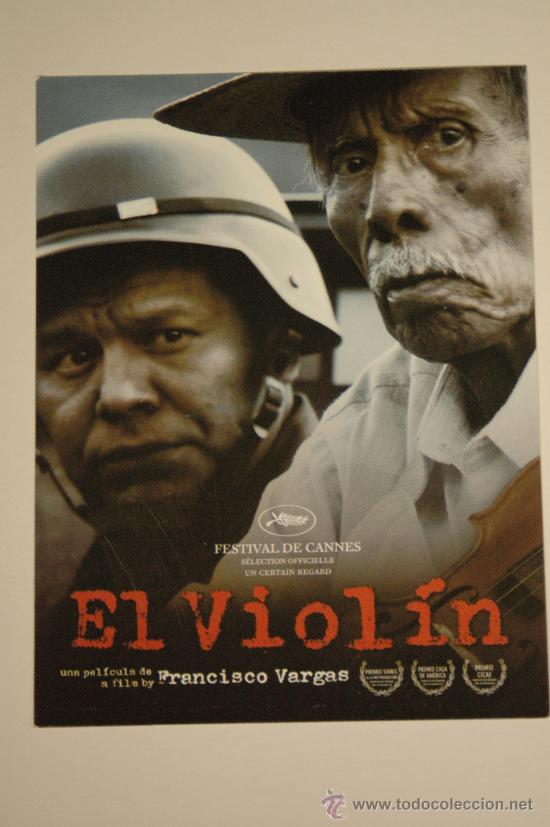 Cine: postal de cine - el violin - francisco vargas