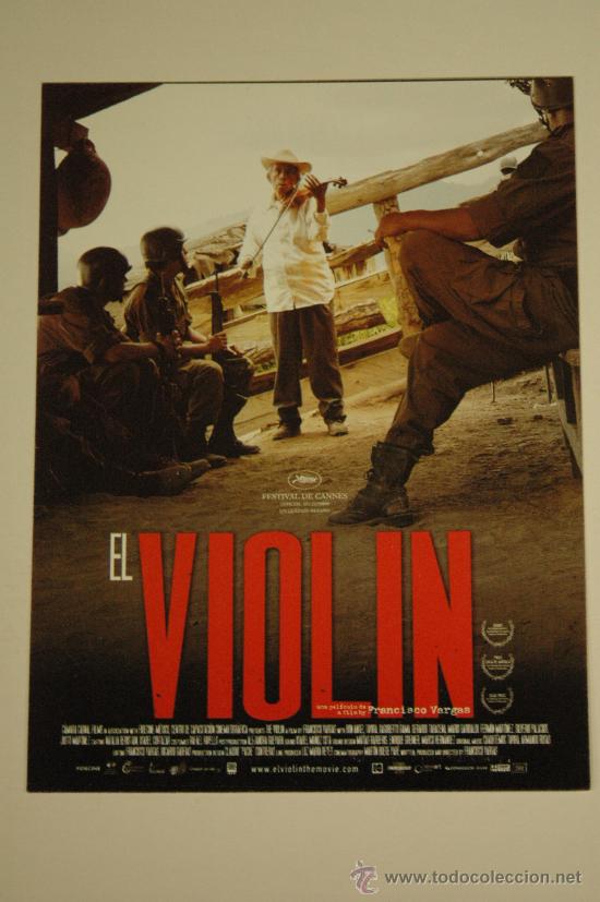 Cine: postal de cine - el violin - francisco vargas