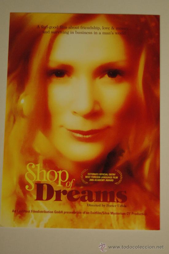 Kino: postal de cine - shop of dreams - peeter urbla