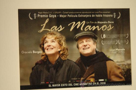 Kino: postal de cine - las manos - graciela borges - cine argentino