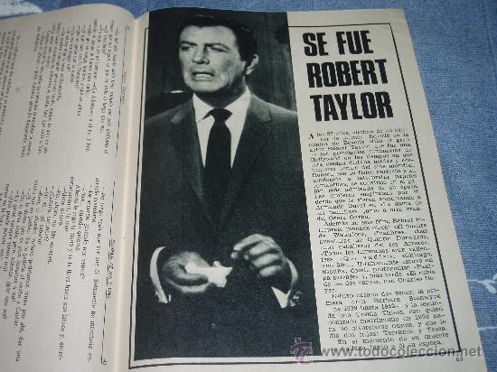Cine: LA MUERTE DE ROBERT TAYLOR - Foto 1