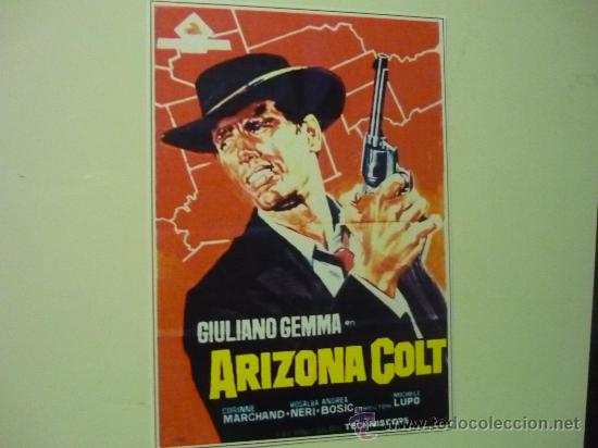 Kino: FOLLETO REPROD.PAPEL DE LA PELICULA ARIZONA COLT- G.GEMMA.-