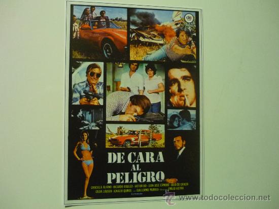 Kino: CARTEL PELICULA DE CARA AL PELIGRO