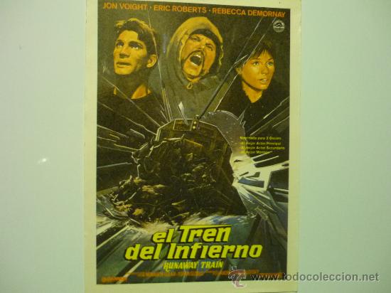Kino: REPROD.CARTEL MODERNO EL TREN DEL INFIERNO