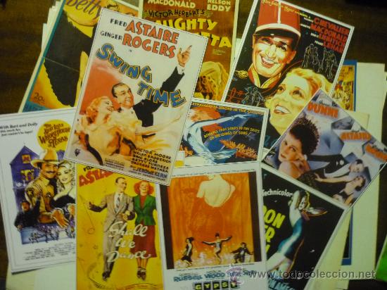 Kino: lote de cine musical carteles extranjeros en papel y foto