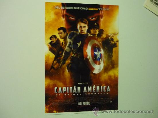 Kino: reprod.cartel capitan america