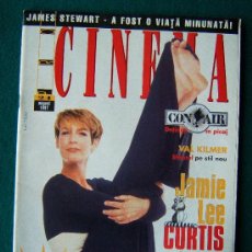 Cine: PRO CINEMA-REVISTA DE CINE RUMANA Nº 24-RUMANIA-JAMIE LEE CURTIS-JAMES STEWART-VAL KILMER- 1997.