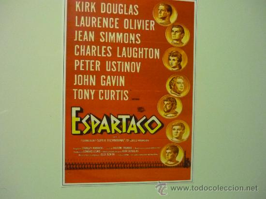 Kino: REPRODUCC.CARTEL ESPARTACO - KIRK DOUGLAS
