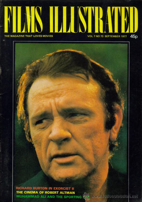 Cinema: MAGAZINE FILMS ILLUSTRATED 1977 N&ordm;73 (RICHARD BURTON)