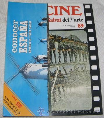 Cinema: EL CINE, ENCICLOPEDIA SALVAT DEL 7&ordm; ARTE, N&ordm; 89, DE 1980
