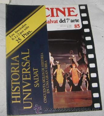 Cinema: EL CINE, ENCICLOPEDIA SALVAT DEL 7&ordm; ARTE, N&ordm; 85, DE 1980