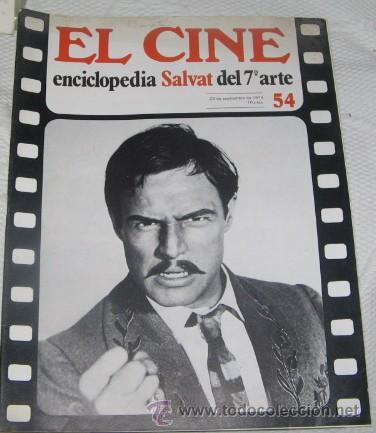 Cinema: EL CINE, ENCICLOPEDIA SALVAT DEL 7&ordm; ARTE, N&ordm; 54, DE 1979