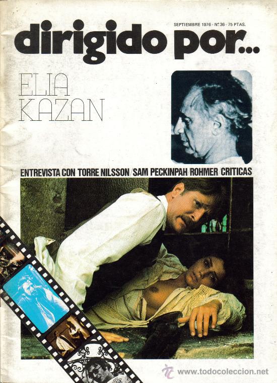 Cinema: MAGAZINE DIRIGIDO POR 1976 N&ordm;36 (ELIA KAZAN) SPAIN