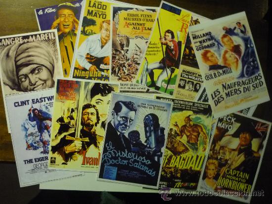 Kino: reproducc.carteles mundiales dif.peliculas acci&oacute;n,aventuras,series....