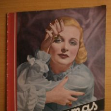 Cine: CINEGRAMAS Nº59.1935.JOAN BENNETT,E.JANNING,B.KEATON,P.MUNI,F.ELIAS,R.KEELER,D.DEL RIO.. Lote 36692149