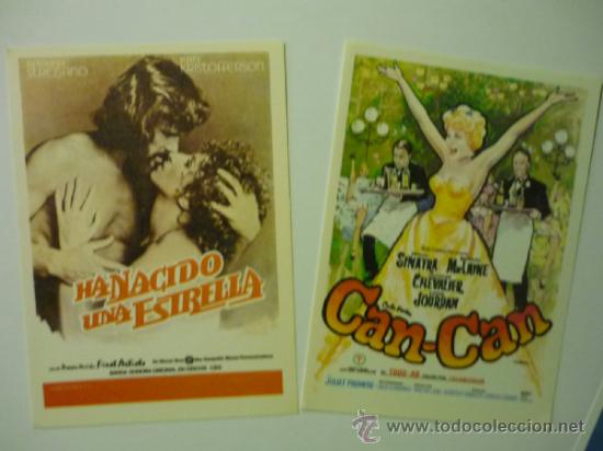 Kino: lote cine musical-programas modernos a imprenta can-can - ha nacido una estrella