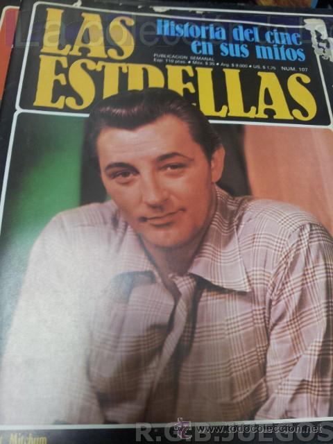 Cine: LAS ESTRELLAS HISTORIA DEL CINE EN SUS MITOS N&ordm; 107 ROBERT MITCHUM