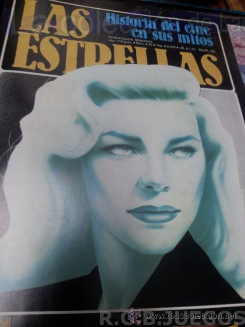 Cine: LAS ESTRELLAS HISTORIA DEL CINE EN SUS MITOS N&ordm; 80 LAUREN BACALL
