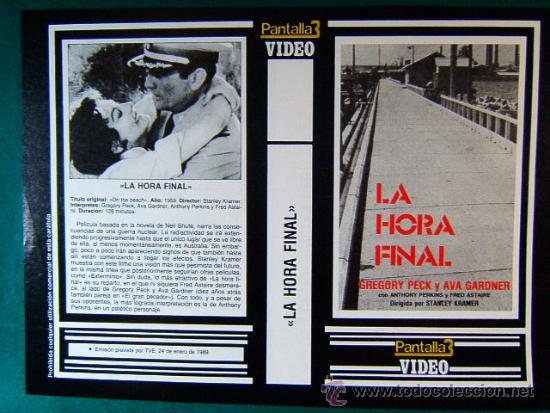Cine: LA HORA FINAL-STANLEY KRAMER-GREGORY PECK+++LOS CUATRO JINETES DEL APOCALIPSIS-GLENN FORD-1989-CARAT