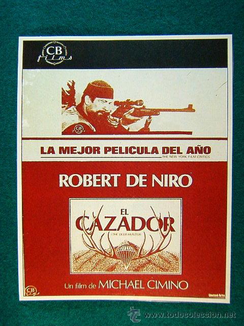 Cine: EL CAZADOR - MICHAEL CIMINO - ROBERT DE NIRO - MAS INFORMACION ...