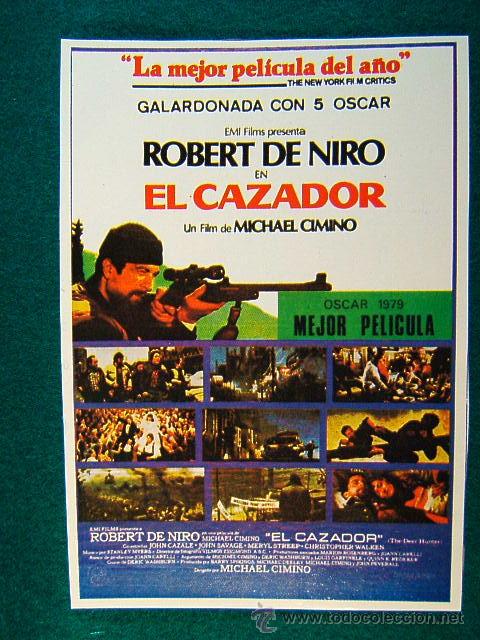 Cine: EL CAZADOR - MICHAEL CIMINO - ROBERT DE NIRO - OSCAR 1979 MEJOR PELICULA - MAS INFORMACION ...