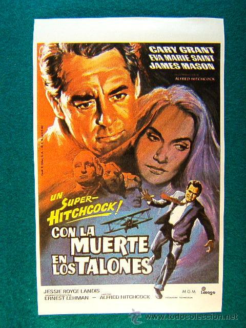 Cine: CON LA MUERTE EN LOS TALONES-ALFRED HITCHCOCK-CARY GRANT-JAMES MASON-MAS INFORMACION...