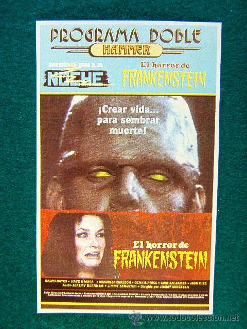 Cine: EL HORROR DE FRANKENSTEIN - JIMMY SANGSTER - RALPH BATES - KATE O'MARA - SIGUE ...