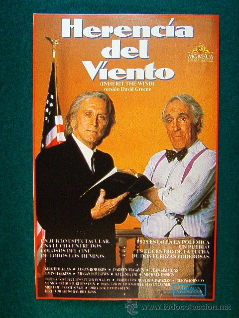 Cinema: HERENC&Iacute;A DEL VIENTO-INHERIT THE WIND-HEREDARAS EL VIENTO-DAVID GREENE-KIRK DOUGLAS-LA-SIGUE...