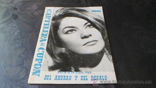 Cin&eacute;ma: Cartelera de CINE RITMO - 1965 - CON DESCUENTOS DEL 50% PARA 3 CINES DE VALENCIA - RARA  y DIFICIL