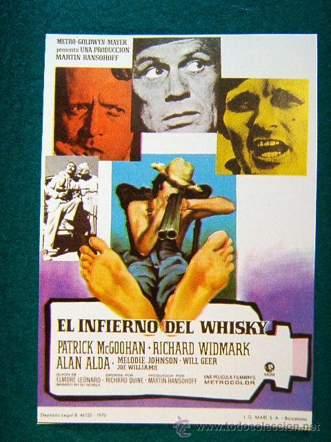 Cine: EL INFIERNO DEL WHISKY - RICHARD QUINE - PATRICK MCGOOHAN - RICHARD WIDMARK - ALAN ALDA - SIGUE ...