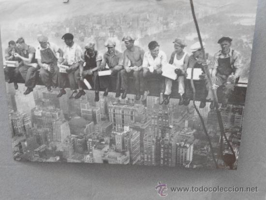 Kino: POSTER NUEVA YORK &rdquo; TRABAJADORES SOBRE VIGA&rdquo;