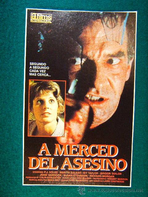 Kino: A MERCED DEL ASESINO - LARRY EASTWOOD - P.J.SOLES - MARTIN BALSAM - KIT TAYLOR - SIGUE ...
