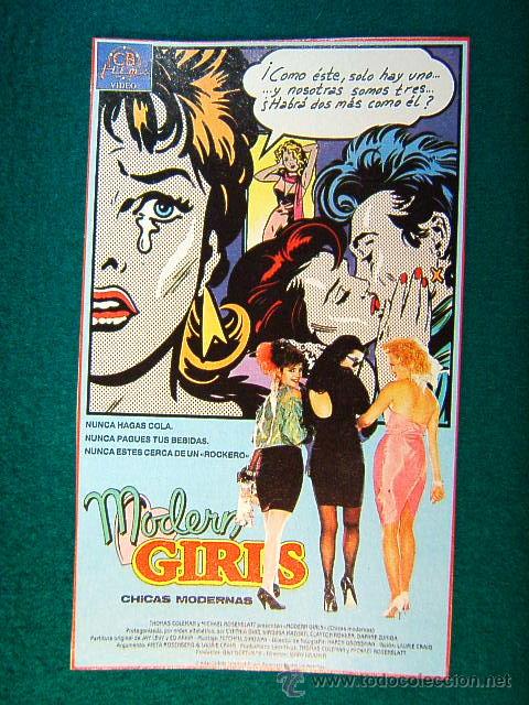 Cinema: MODERN GIRLS - CHICAS MODERNAS - JERRY KRAMER - CYNTHIA GIBB - VIRGINIA MADSEN - SIGUE ...