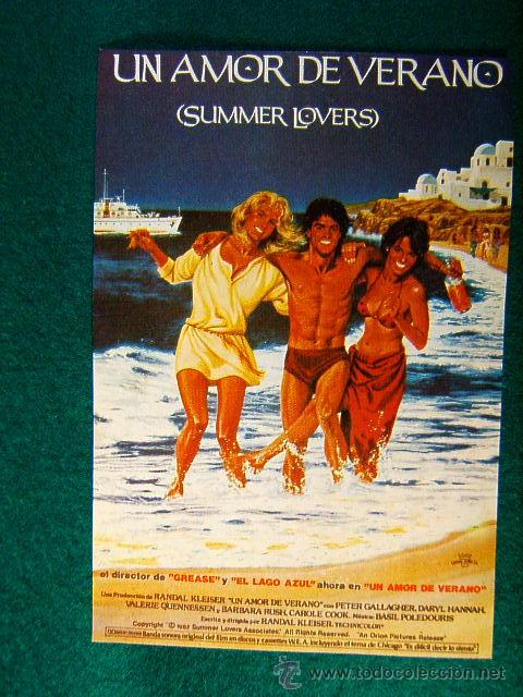 Kino: UN AMOR DE VERANO - SUMMER LOVERS - RANDAL KLEISER - PETER GALLAGHER - DARYL HANNAH - SIGUE ...
