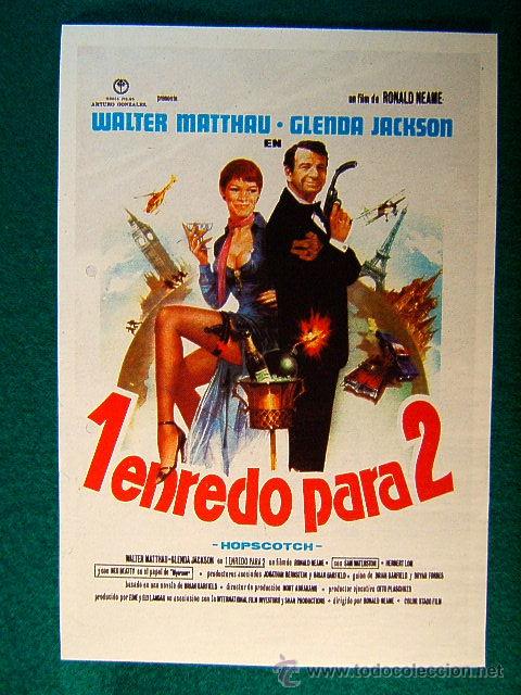 Kino: 1 UN ENREDO PARA DOS 2 - RONALD NEAME - WALTER MATTHAU - GLENDA JACKSON - SIGUE ...