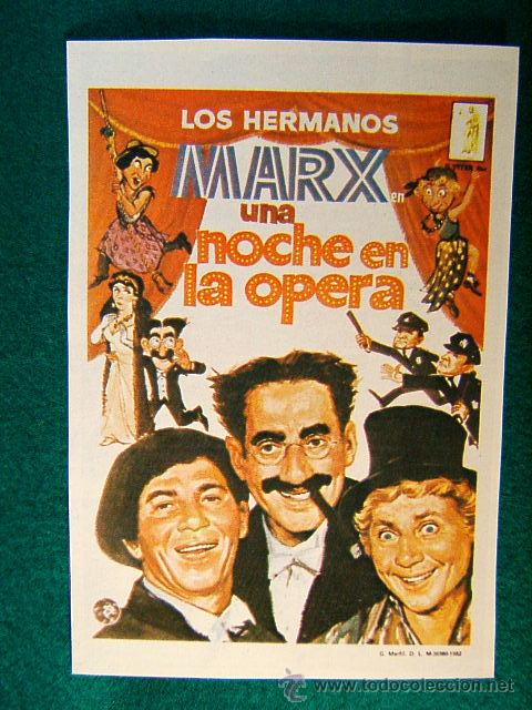 Cine: UNA NOCHE EN LA OPERA - SAM WOOD - LOS HERMANOS MARX - KITTY CARLISE - SIGUE ...