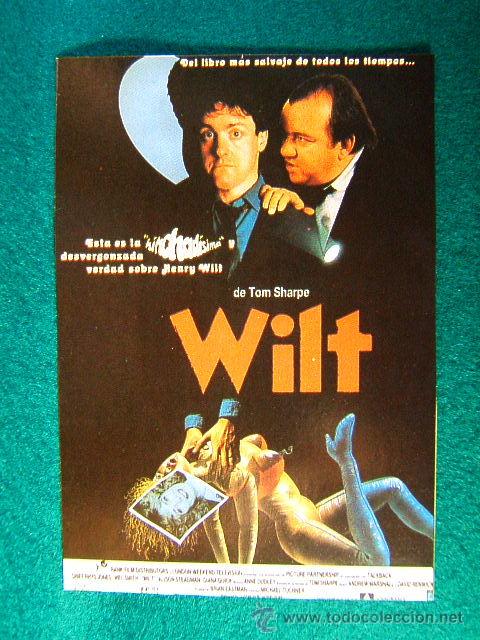 Cine: WILT - MICHAEL TUCHNER - TOM SHARPE - GRIFF RHYS JONES - MEL SMITH - SIGUE ...