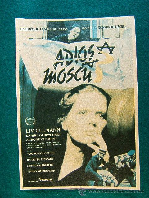 Cinema: ADIOS MOSCU-MAURO BOLOGNINI-LIV ULLMAN-FAREWELL MOSCOW-DANIEL OLBRYCHSKI-RARISIMO-MAS...