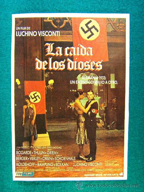 Cinema: LA CAIDA DE LOS DIOSES-LUCHINO VISCONTI-DIRK BOGARDE-INGRID THULIN-HELMUT BERGER-MAS...