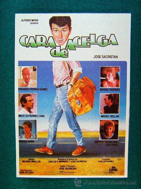 Kino: CARA DE ACELGA-JOSE SACRISTAN-FERNANDO FERNAN GOMEZ-MARISA PAREDES-AMPARO BARO-MAS...