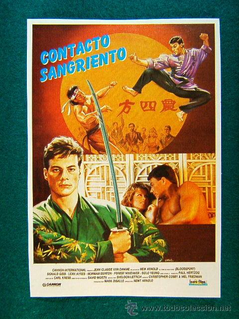 Kino: CONTACTO SANGRIENTO - BLOODSPORT - NEWT ARNOLD - DONALD GIBB - LEAH AYRES - MAS ...