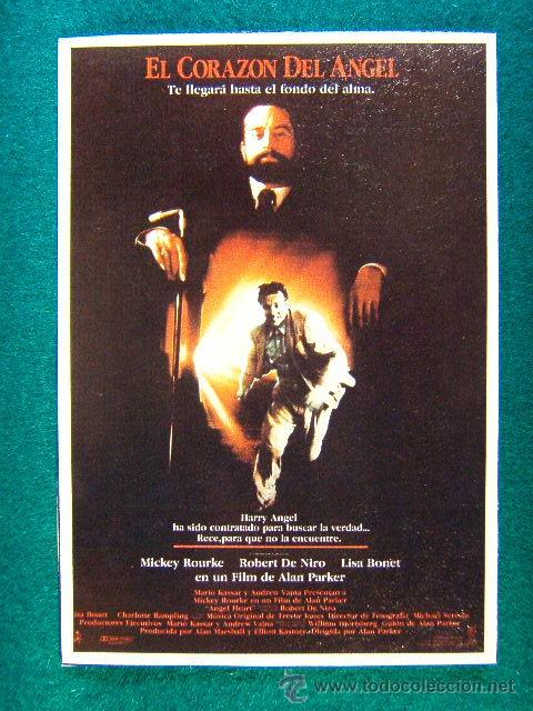 Cine: EL CORAZON DEL ANGEL - ANGEL HEART - ALAN PARKER - MICKEY ROURKE - ROBERT DE NIRO - MAS ...